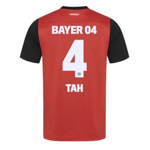 Bayer Leverkusen Jonathan Tah #4 Domácí Dres 2024-25 Krátký Rukáv